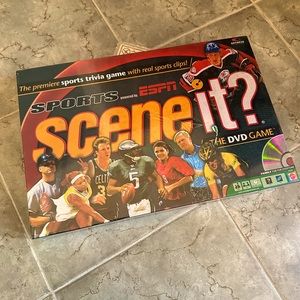 ESPN Sports Scene It? Trivia DVD game